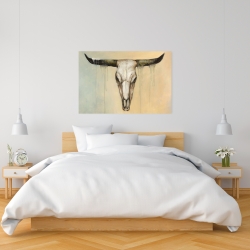 Canvas 24 x 36 - Bull skull