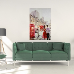Canvas 24 x 36 - Couple walking