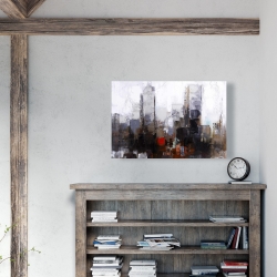 Toile 24 x 36 - Ville obscure