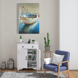 Canvas 24 x 36 - Fishing boat