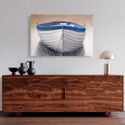 Canvas 24 x 36 - Canoe boat