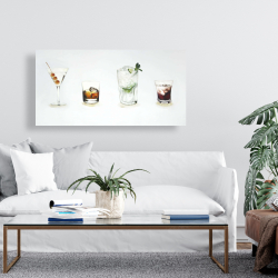 Canvas 24 x 48 - Cocktails