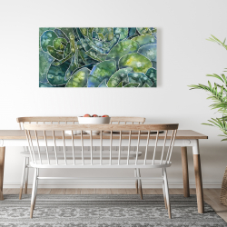 Toile 24 x 48 - Succulents abstrait