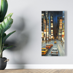 Canvas 24 x 48 - View on times square