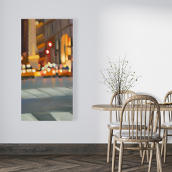 Canvas 24 x 48 - Blurred view of new york