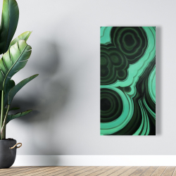 Toile 24 x 48 - Pierre malachite
