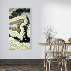 Toile 24 x 48 - Agate en dentelle