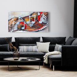 Canvas 24 x 48 - Abstract serenade