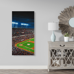Canvas 24 x 48 - Baseball game