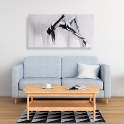 Canvas 24 x 48 - Dancer on aerial contortion