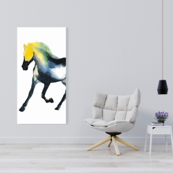 Canvas 24 x 48 - Galloping horse