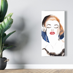 Canvas 24 x 48 - Vintage chic marilyne monroe