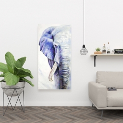 Toile 24 x 48 - Elephant