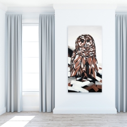 Canvas 24 x 48 - Tawny owl