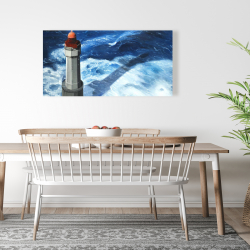 Canvas 24 x 48 - The headlight of jument