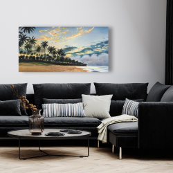 Toile 24 x 48 - Moments d'été tropical
