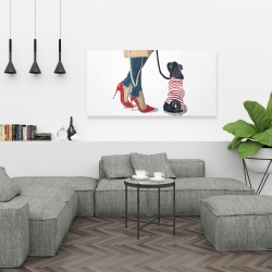 Toile 24 x 48 - Meilleurs amis de la mode