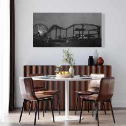 Canvas 24 x 48 - Amusement park