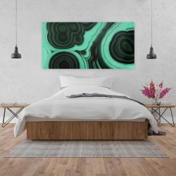Toile 24 x 48 - Pierre malachite