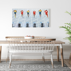 Toile 24 x 48 - Course de 10 mètres