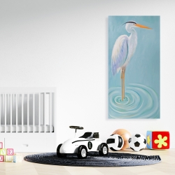 Canvas 24 x 48 - Great blue heron