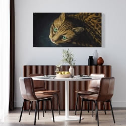 Canvas 24 x 48 - Bengal cat