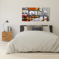 Canvas 24 x 48 - Circulation in times square