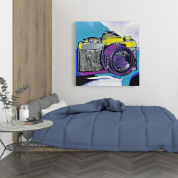 Toile 36 x 36 - Appareil photo rétro