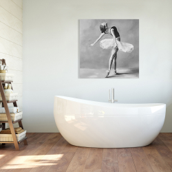 Canvas 36 x 36 - Classic ballet dancer