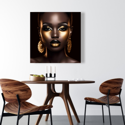 Canvas 36 x 36 - Piercing gaze