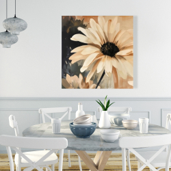 Canvas 36 x 36 - Delicate daisy