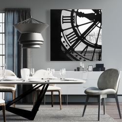 Toile 36 x 36 - Horloge au musée d'orsay