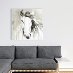 Canvas 36 x 36 - Beautiful abstract horse