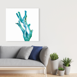 Canvas 36 x 36 - Small watercolor sea coral
