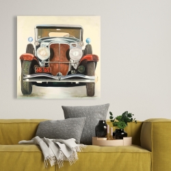 Canvas 36 x 36 - Vintage luxury car