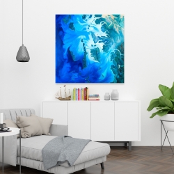 Canvas 36 x 36 - Satellite view of the mergui islands