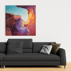 Canvas 36 x 36 - Antelope canyon