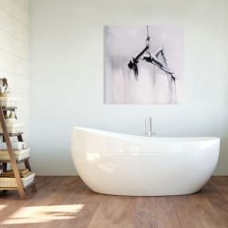 Canvas 36 x 36 - Dancer on aerial contortion