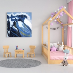 Canvas 36 x 36 - Wave in motion