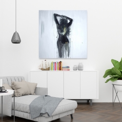 Canvas 36 x 36 - Female silhouette