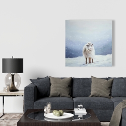 Canvas 36 x 36 - Long hair sheep