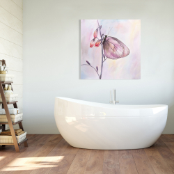 Canvas 36 x 36 - Delicate butterfly