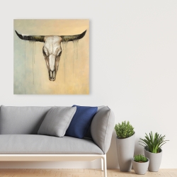 Canvas 36 x 36 - Bull skull