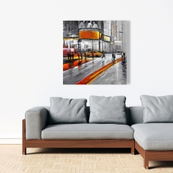 Canvas 36 x 36 - Circulation in times square
