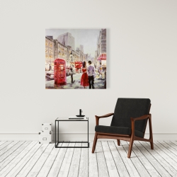 Canvas 36 x 36 - Couple walking