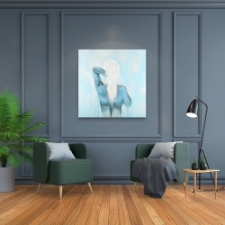 Canvas 36 x 36 - Dreamy woman