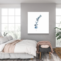 Toile 36 x 36 - Feuilles d'eucalyptus bleu