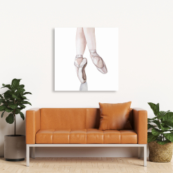 Canvas 36 x 36 - Ballerina feet