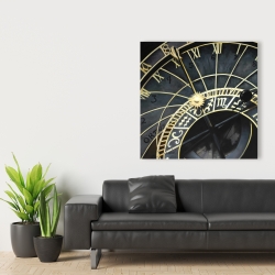 Toile 36 x 36 - Horloge astrologique