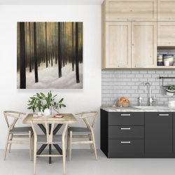 Toile 36 x 36 - Forêt silencieuse